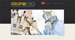 Desktop Screenshot of grupocsci.com